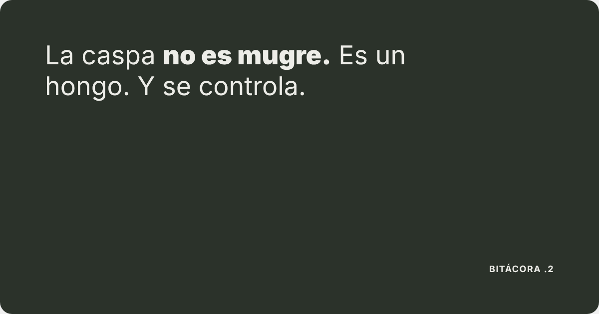 Cómo quitar la caspa en hombres