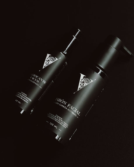 Combo Facial para Hombre: Rutina Anti-Brillo (Jabón + Matificante)